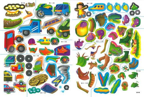 IQ小百科貼紙書( 5書)